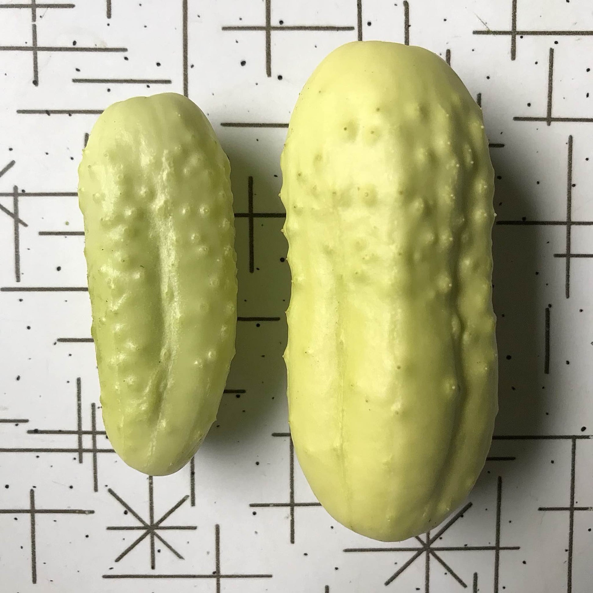 cream coloured dragon pickle cucumbers